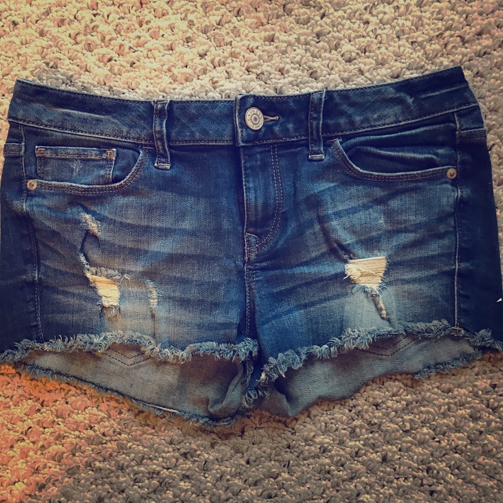 Women’s Express distressed Jean Shorts